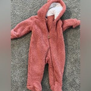 6 month Carters fuzzy onesie